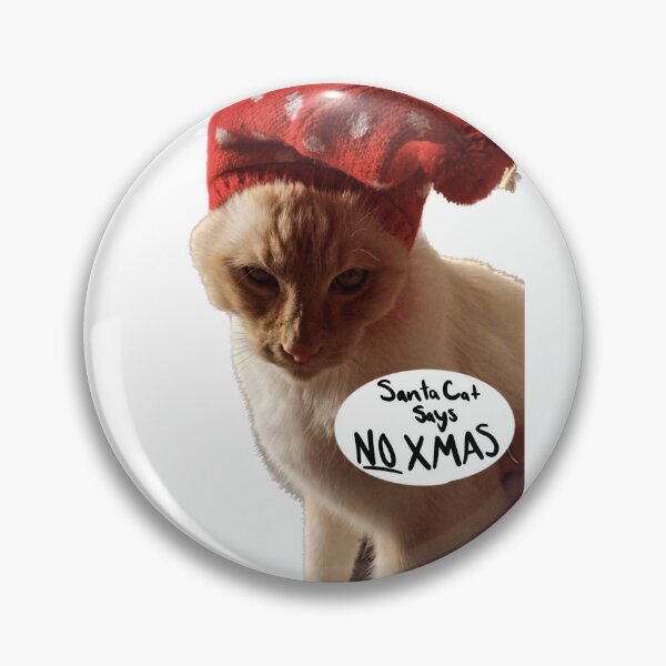 Item preview, Santa Cat designed and sold by ninaschuett.