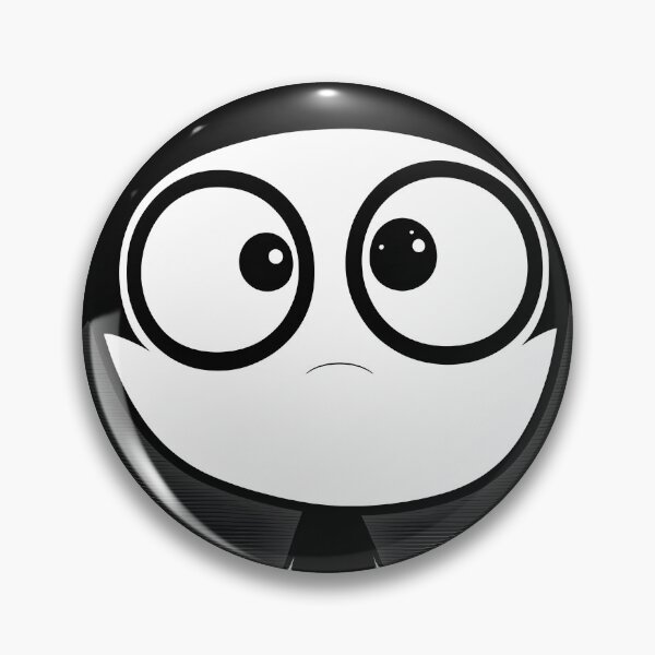 Item preview, confused character designed and sold by R.L cases and stickers.