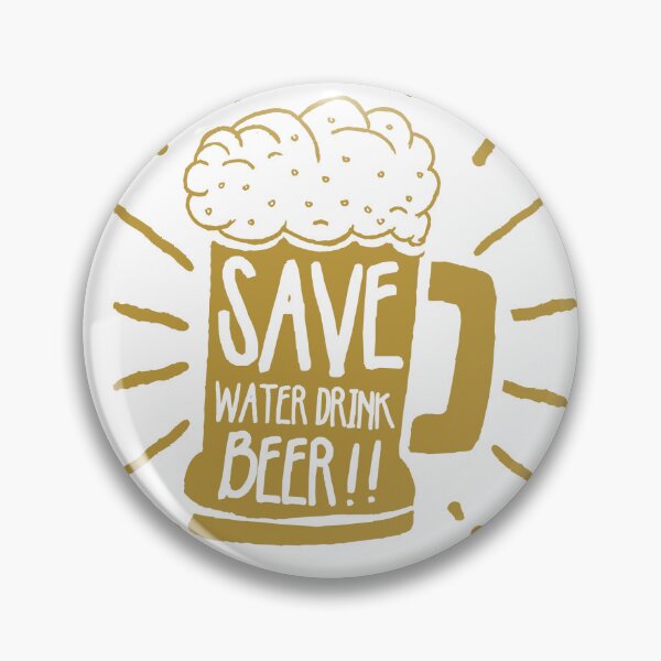 Item preview, SAVE WATER DRINK BEER designed and sold by Design-WnReach.