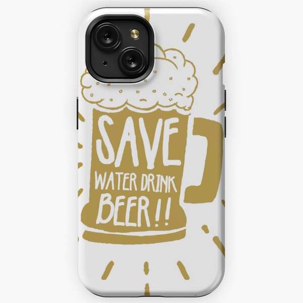 iPhone 13 Pro Max Beer Drinking Alcohol Beverage Pun Case Funny Beer Lover  Case