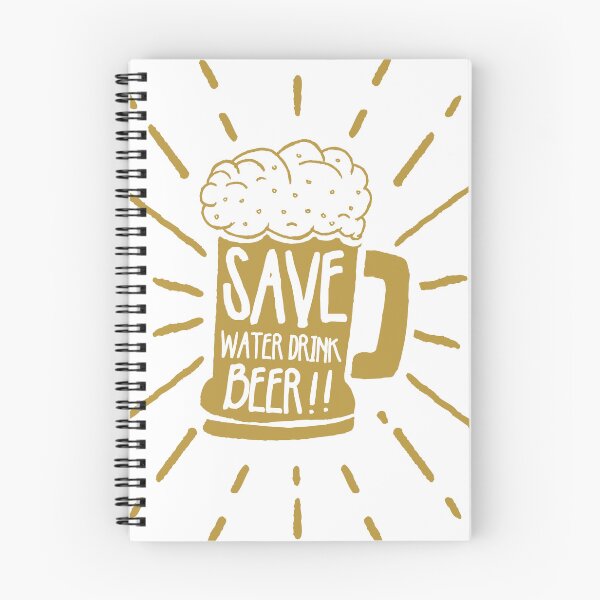 Item preview, SAVE WATER DRINK BEER designed and sold by Design-WnReach.