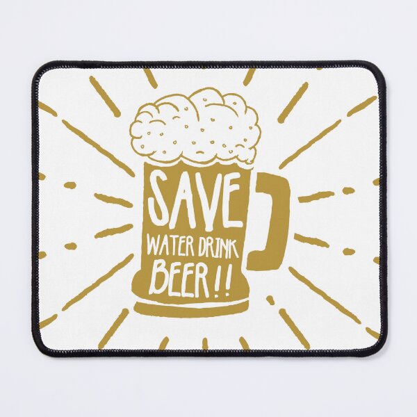 Item preview, SAVE WATER DRINK BEER designed and sold by Design-WnReach.
