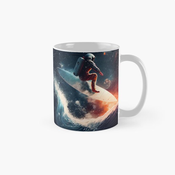 Item preview, Astronaut surfing the celestial night sky designed and sold by Richenda.