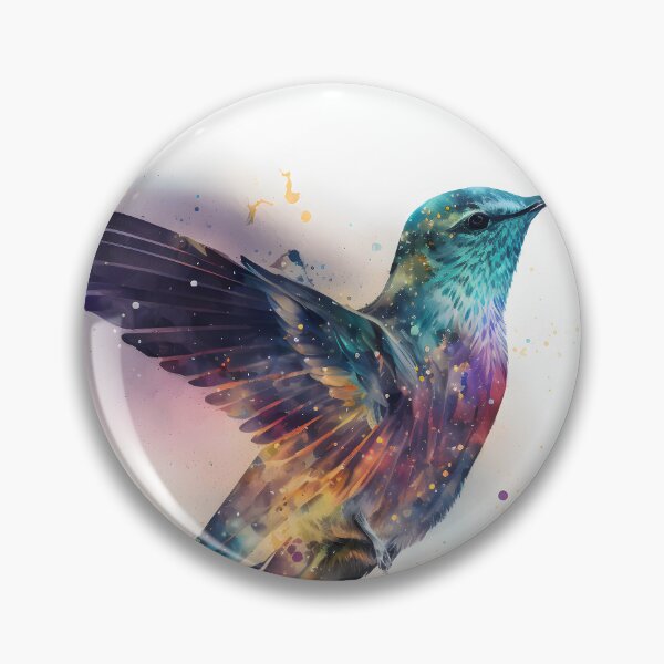 Item preview, Colourful Hummingbird designed and sold by EarthArtAvencha.