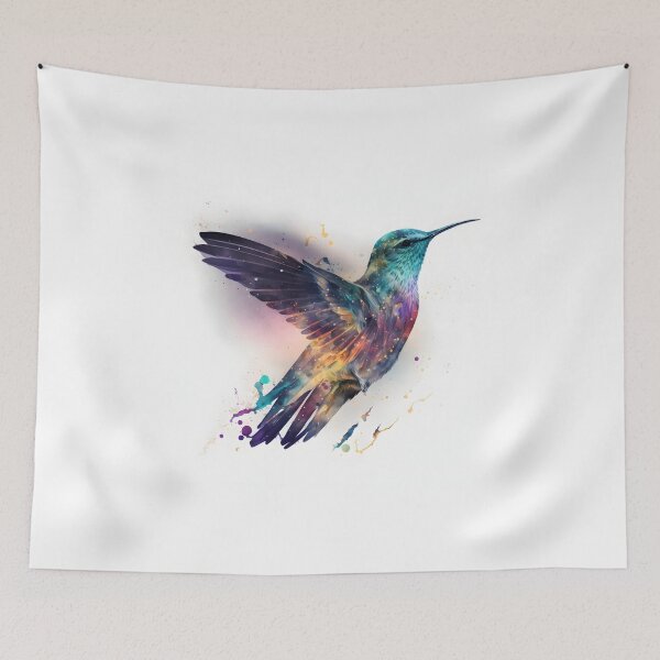 Item preview, Colourful Hummingbird designed and sold by EarthArtAvencha.
