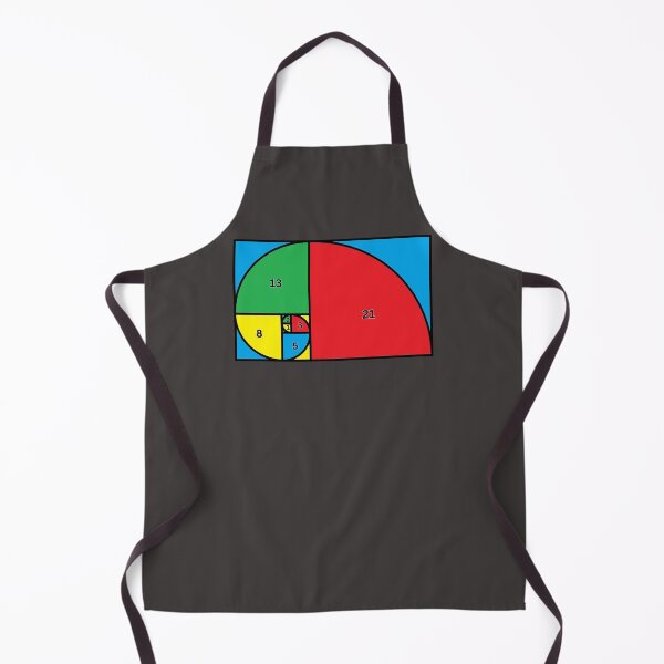 Item preview, Fibonnacci #2 Numbers Sequence 1,2,3,5,8,21 Math Geometry designed and sold by LGbubble.