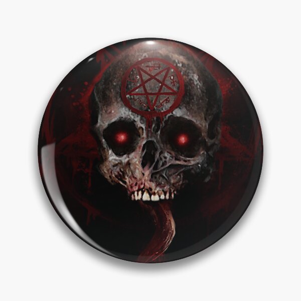 Item preview, Possessed Skull designed and sold by Heretic Graphics.