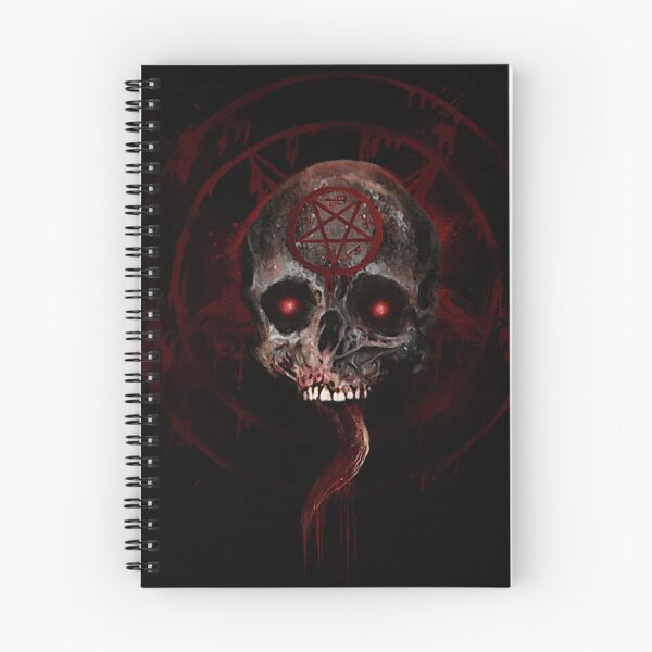 Item preview, Possessed Skull designed and sold by Heretic Graphics.