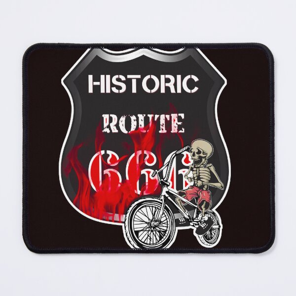 Item preview, Route 666 Skeleton bmx Riding designed and sold by Whitetailcrafts.