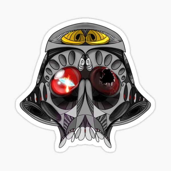 Vista previa del artículo con la obra «Señor geométrico oscuro», diseñado y vendido por BaerbonesArt.