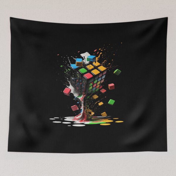 Item preview, Colored Cube designed and sold by DiamondPixel.