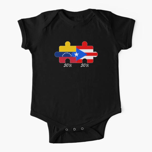 Body de bebé personalizado 50% dominicano puertorriqueño = 100% ropa de  niño y niña