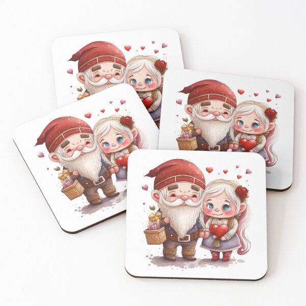 Item preview, Happy  Old Cute Couple  Christmas designed and sold by addthana.