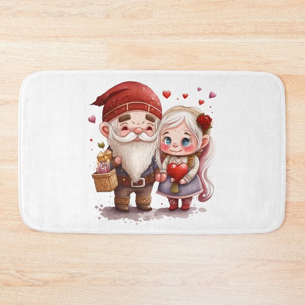 Item preview, Happy Old Cute Couple Christmas designed and sold by addthana.
