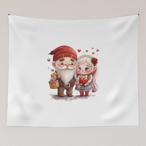 Item preview, Happy Old Cute Couple Christmas designed and sold by addthana.