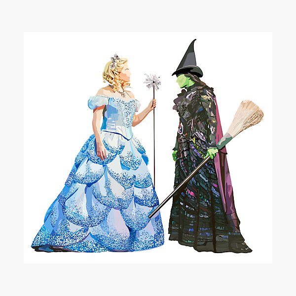 Item preview, Elphaba & Glinda Wicked Musical Inspired designed and sold by aceaston.