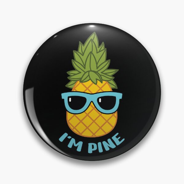 Item preview, I'm Pine Pineapple In Sunglasses designed and sold by bolkibox.