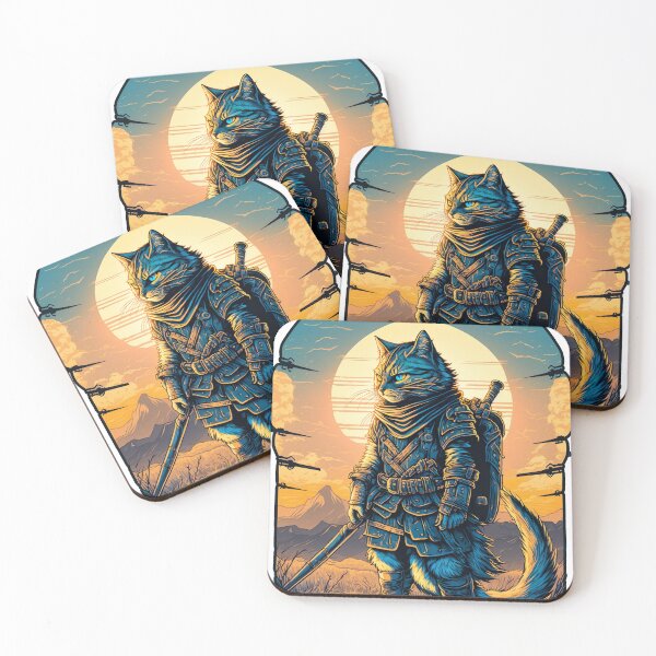 Item preview, Maine Coon cat - warrior of goodness and valor v4.0 designed and sold by adredn86.