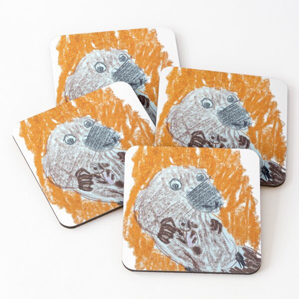 Item preview, Platypus with cub designed and sold by MadeBySicilian.