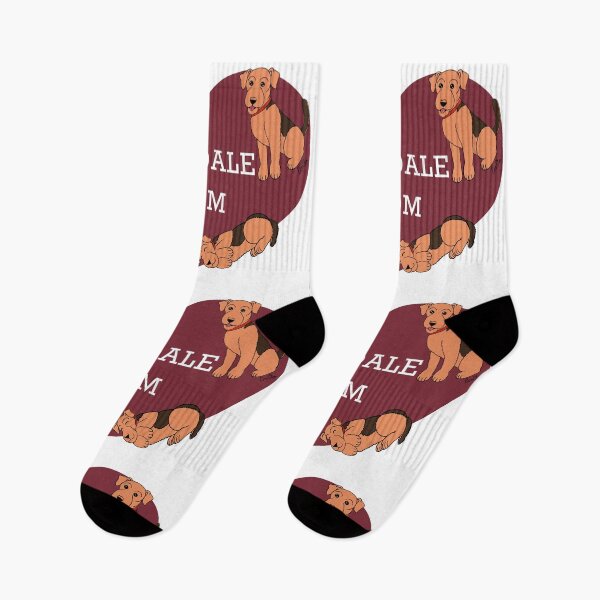 Item preview, Airedale Mom Heart - Wine Color Heart designed and sold by EcoElsa.