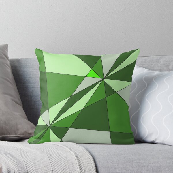 Item preview, Entropic Paints Geometric Green  designed and sold by Entropic-Paints.