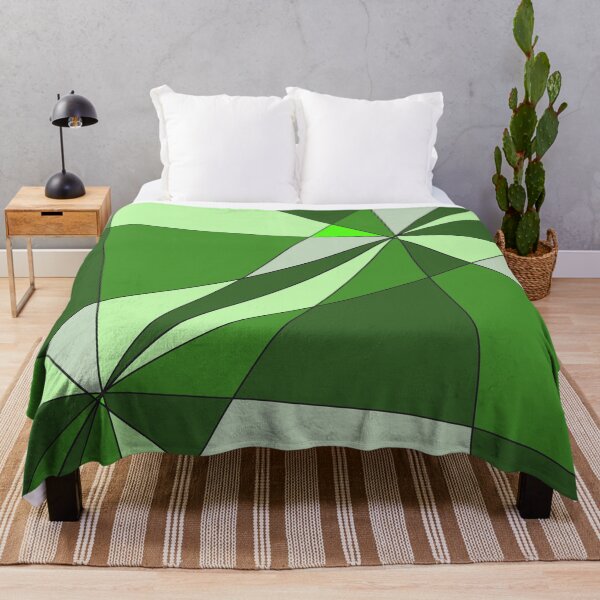 Item preview, Entropic Paints Geometric Green  designed and sold by Entropic-Paints.