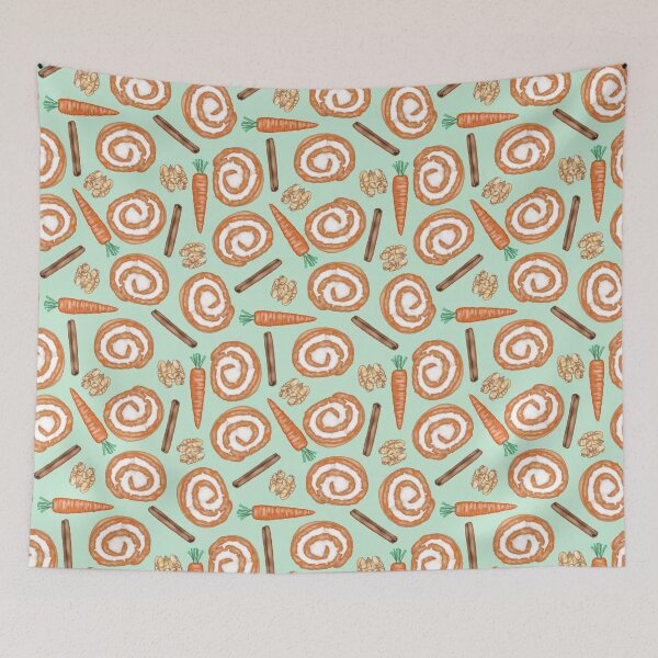 Item preview, Carrot Cake Roulade - Green designed and sold by HB Loves Crafts.