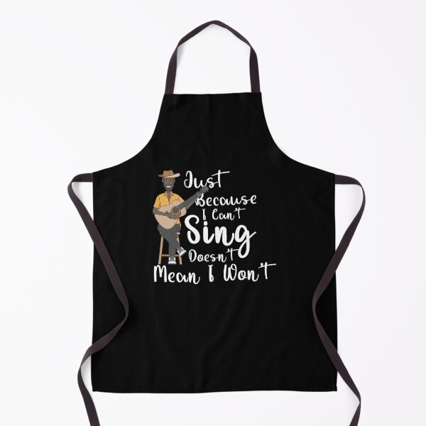 Item preview, Guitar Lover Just Because I Can't Sing Doesn't Mean I Won't designed and sold by GiftByAyoub.