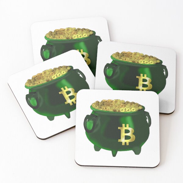 Item preview, Pot of Golden Bitcoin designed and sold by Hack3rRunway.