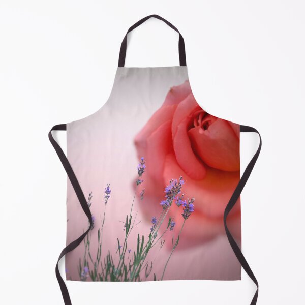 Item preview, Pink rose and lavender flowers designed and sold by Khala.