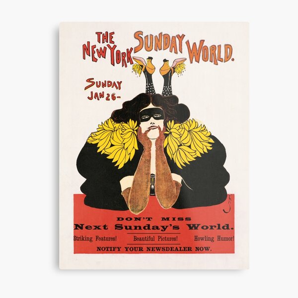 The New York Sunday World outlet by Frank King - 1896