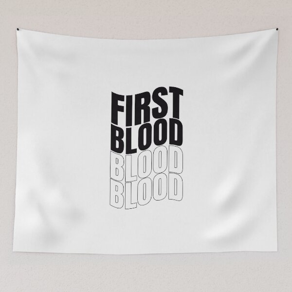 Item preview, First Blood color black designed and sold by GONZZA.