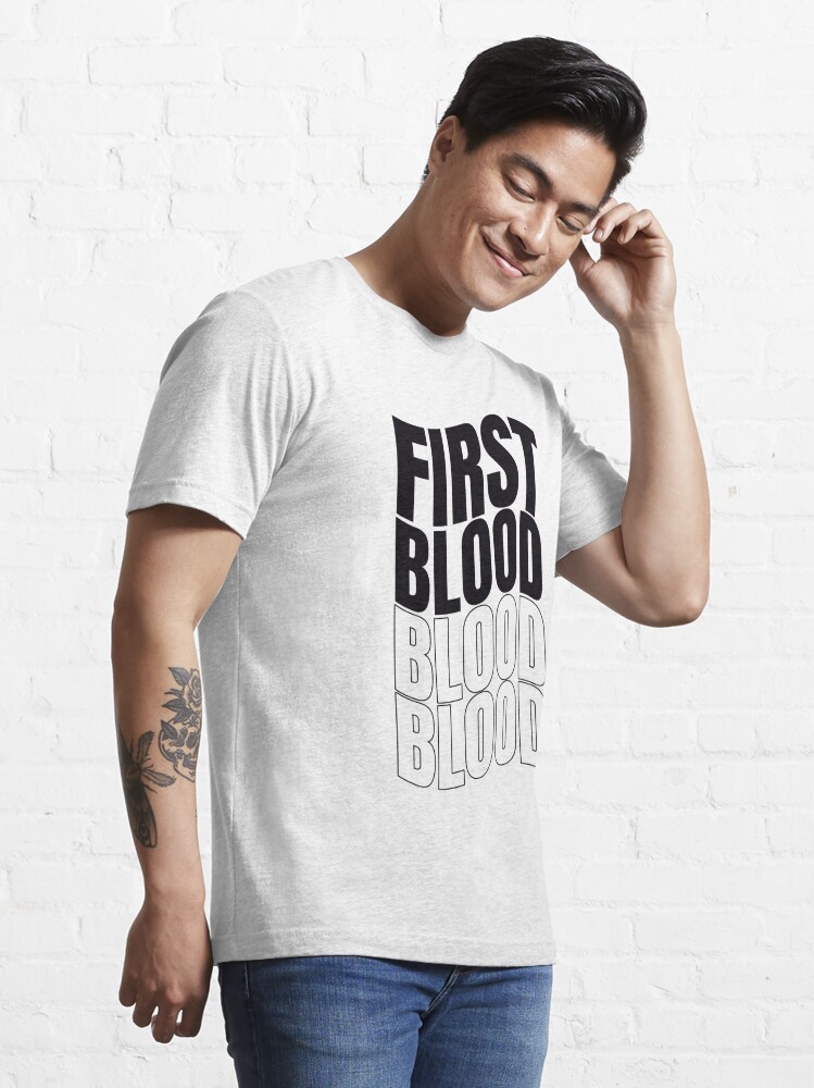 Disover First Blood color black | Essential T-Shirt 