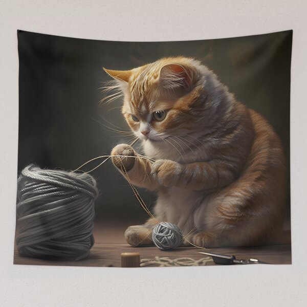 Item preview, Playing kitten designed and sold by SMILE88.