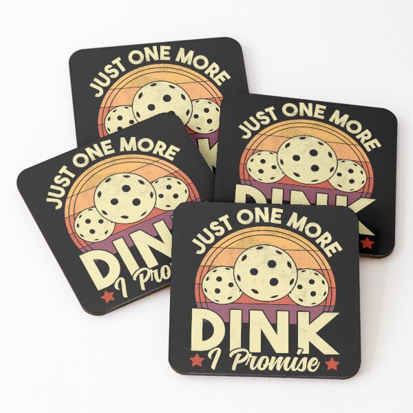 Item preview, Pickleball Just One More Dink Retro Funny Pickleball Lover designed and sold by MintedFresh.