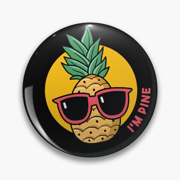 Item preview, I'm Pine Pineapple In Sunglasses designed and sold by bolkibox.