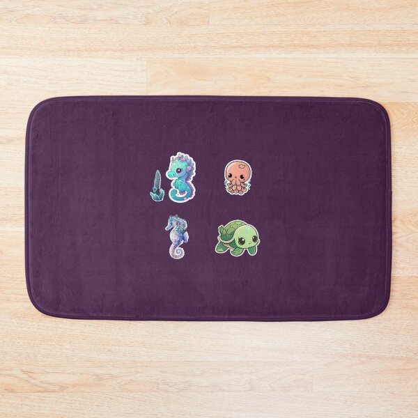 Item preview, 4 Cute Drawings of Sea Animals designed and sold by beluxe.