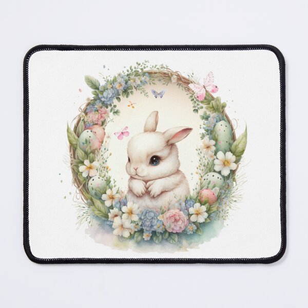 Item preview, Easter Flower Baby Bunny designed and sold by MonkeyBizness.
