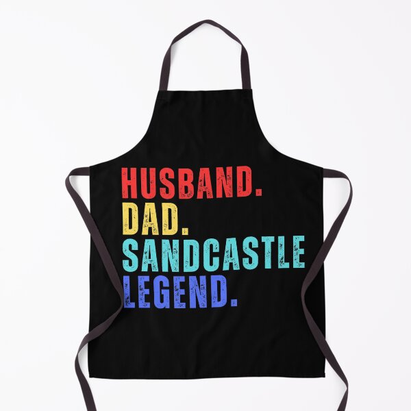 Item preview, HUSBAND DAD SANDCASTLE LEGEND, Beach Competition, National Beach Day, Tropical Vacation designed and sold by Sun Sand & Sea Art.