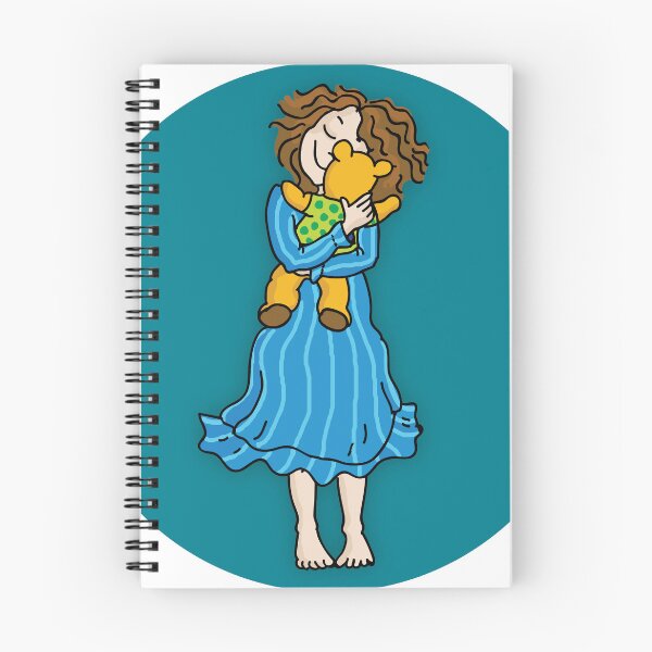 Item preview, sweet girl with teddybear designed and sold by metteboedker.