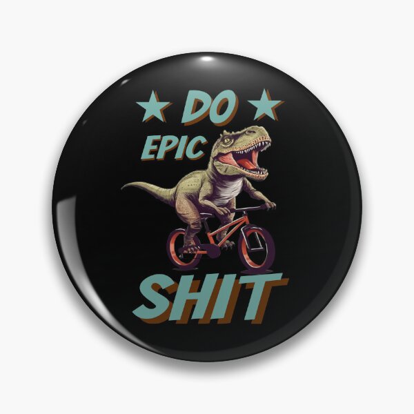 Item preview, Epic Shit T- rex bike designed and sold by Animal-ink.