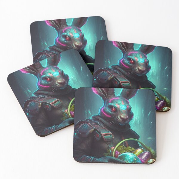 Item preview, Cyberpunk Easter Bunny designed and sold by Albert Szymański.