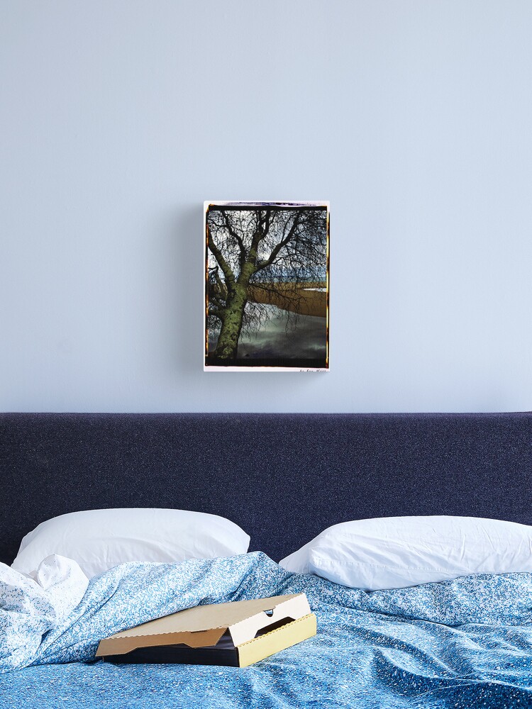 Thumbnail 1 of 3, Canvas Print, at the beach designed and sold by Ron C. Moss.