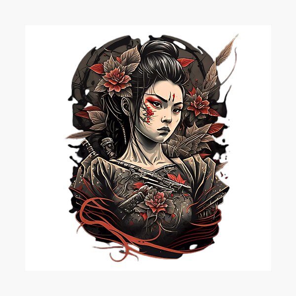 Item preview, Warrior Geisha designed and sold by TheKiziox.
