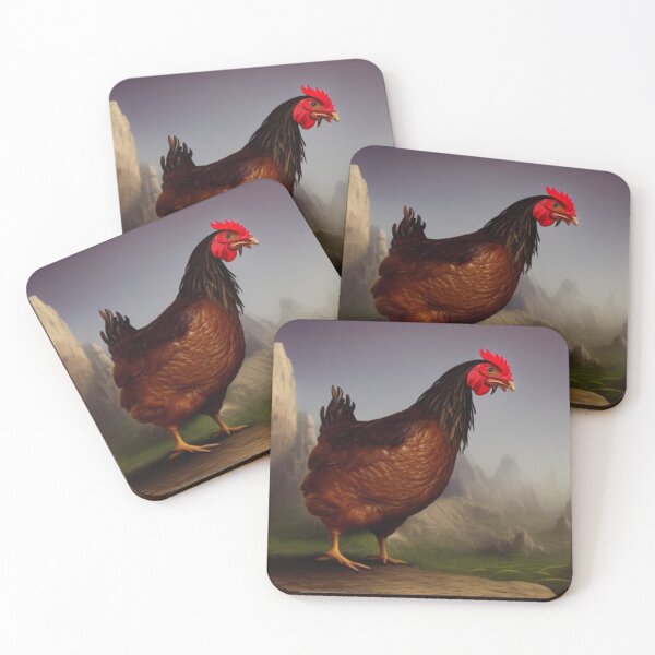 Item preview, Chicken Portrait designed and sold by Thugbrarian.