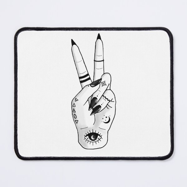 Item preview, Peace Sign - Witch Hand designed and sold by Spells Sell.
