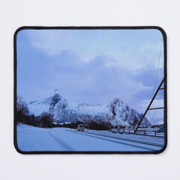 Item preview, Snowy Winter Drive designed and sold by gracehzhuang.