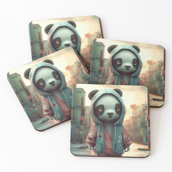 Item preview, Pastel Panda 4 of 10 designed and sold by WilbDigital.