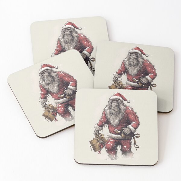 Item preview, Christmas Squatch on the move designed and sold by Matt's Artificial Nature.