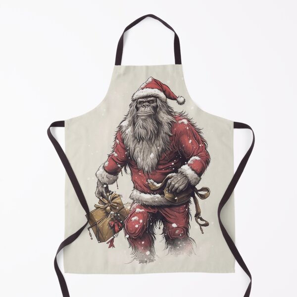 Item preview, Christmas Squatch on the move designed and sold by Matt's Artificial Nature.
